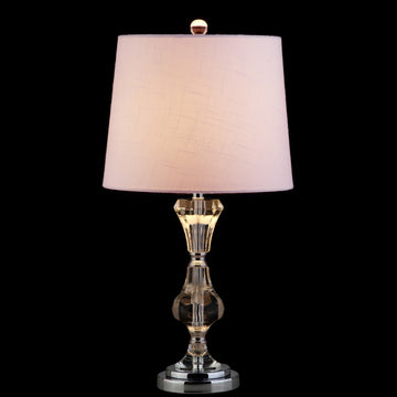 Riley 25" Crystal LED Table Lamp - JONATHAN Y
